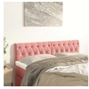 Image de Hoofdborden 2 st 72x7x78/88 cm fluweel roze346353