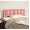 Image de Hoofdbord 80x5x78/88 cm fluweel roze346415