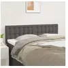 Image de Hoofdborden 2 st 72x5x78/88 cm kunstleer grijs346468