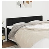 Image de Hoofdborden 2 st 90x5x78/88 cm stof zwart346498