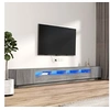 Image de Ensemble de meubles TV avec lumiï¿½res LED 3 pcs Sonoma gris3120177