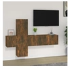 Image de Ensemble de meubles TV 3 pcs Chêne fumé Bois d'ingénierie 3120227