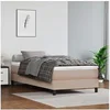 Image de Matelas de lit à ressorts ensachés Cappuccino 80x200x20 cm