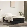 Image de Matelas de lit à ressorts ensachés Noir 80x200x20 cm Velours347690