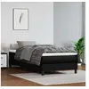 Image de Matelas de lit à ressorts ensachés Noir 90x200x20 cm Similicuir347722