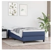 Image de Pocketveringmatras 100x200x20 cm stof blauw347740