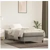 Image de Matelas de lit à ressorts ensachés Gris clair 100x200x20 cm
