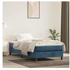 Image de Matelas de lit à ressorts ensachés Bleu foncé 100x200x20 cm347752