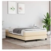 Image de Matelas de lit à ressorts ensachés Crème 120x200x20 cm Tissu