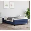Image de Matelas de lit à ressorts ensachés Bleu 120x200x20 cm Tissu347760