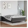 Image de Matelas de lit à ressorts ensachés Gris 140x190x20cm Similicuir347786