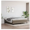 Image de Matelas de lit à ressorts ensachés Taupe 160x200x20 cm Tissu347818