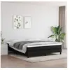 Image de Matelas de lit à ressorts ensachés Noir 180x200x20 cm Tissu