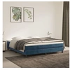 Image de Matelas de lit à ressorts ensachés Bleu foncé 180x200x20 cm347852