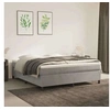 Image de Matelas et sur-matelas 180x200 cm soutien moelleux épaisseur 5 cm + housse de matelas + protège-matelas