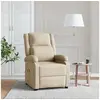 Image de Fauteuil de massage Crème Tissu
