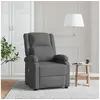 Image de Fauteuil de massage Gris foncé Tissu