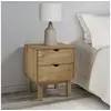 Image de Table de chevet OTTA 45x39x57 cm bois de pin massif