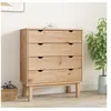 Image de Commode OTTA 76,5x39,5x90 cm Bois de pin massif