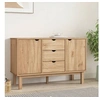 Image de Buffet OTTA 113,5x43x73 cm Bois massif de pin