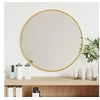 Image de Miroir mural Doré Ø 40 cm Rond