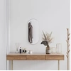 Image de Miroir Mural Miroir de Maquillage Coiffeuse Cosmétique Décoration de Salle de Bain Toilette Salon Intérieur Argenté 70x30 cm Ovale 348191