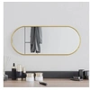 Image de Miroir Mural Miroir de Maquillage Coiffeuse Cosmétique Décoration de Salle de Bain Toilette Salon Intérieur Doré 348197