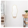 Image de Wandspiegel 70x30 cm goudkleurig348260