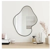 Image de Mural Miroir de Maquillage Coiffeuse Cosmétique Décoration de Chambre à Coucher Salle de Bain Salon Intérieur Noir 348273