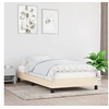 Image de Bedframe zonder matras 90x200 cm stof cràmekleurig346693
