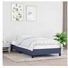 Image de Bedframe zonder matras 100x200 cm stof blauw346702