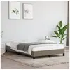 Image de Bedframe zonder matras 120x200 cm stof taupe346708