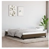 Image de Bedframe zonder matras stof donkerbruin 140x200 cm346723