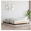 Image de Bedframe zonder matras stof cràmekleurig 140x200 cm346725