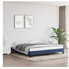 Image de Bedframe zonder matras stof blauw 160x200 cm346734