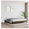 Image de Bedframe zonder matras stof donkerbruin 180x200 cm346739