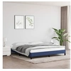 Image de Bedframe zonder matras stof blauw 180x200 cm346742