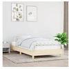 Image de Bedframe zonder matras 90x200 cm stof cràmekleurig346791