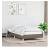 Image de Bedframe zonder matras 100x200 cm stof taupe346798
