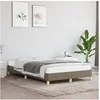 Image de Bedframe zonder matras 120x200 cm stof taupe346806