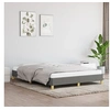 Image de Bedframe zonder matras stof donkergrijs 140x200 cm346819