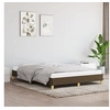 Image de Bedframe zonder matras stof donkerbruin 160x200 cm346829