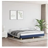 Image de Bedframe zonder matras stof blauw 180x200 cm346840