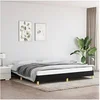 Image de Bedframe zonder matras stof zwart 200x200 cm346844
