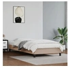 Image de Cadre de lit sans matelas cappuccino 80x200 cm similicuir