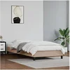 Image de Bedframe kunstleer cappuccinokleurig 100x200 cm346891