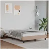 Image de Bedframe kunstleer cappuccinokleurig 120x200 cm346897