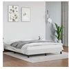 Image de Bedframe kunstleer wit 140x200 cm346905