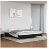 Image de Bedframe kunstleer zwart 160x200 cm346910