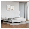 Image de Bedframe kunstleer wit 180x200 cm346917